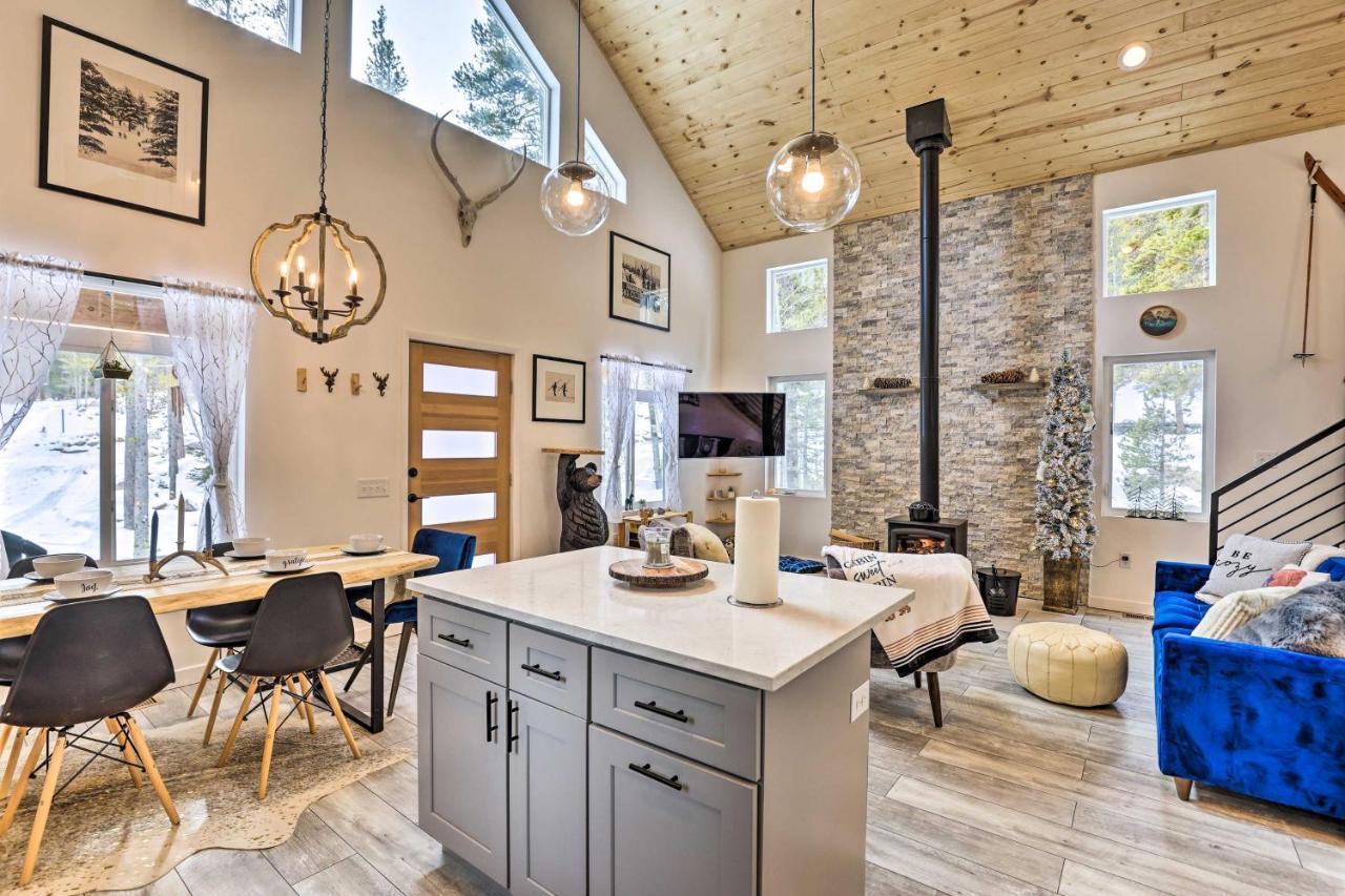 Modern Mtn Cabin Less Than 2 Mi To St Marys Glacier Idaho Springs Exterior photo